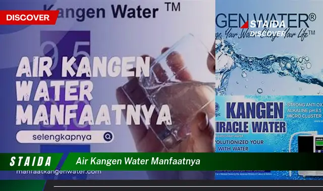 Temukan 7 Manfaat Air Kangen yang Jarang Diketahui