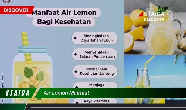 Temukan Manfaat Air Lemon yang Jarang Diketahui