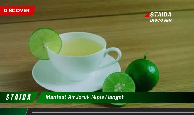 Temukan 7 Manfaat Air Jeruk Nipis Hangat yang Jarang Diketahui