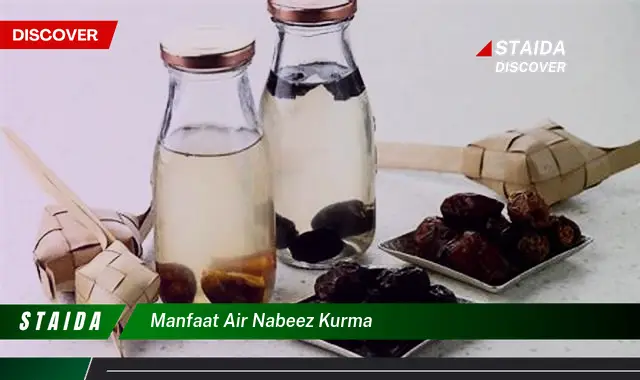 Temukan Manfaat Air Nabeez Kurma yang Jarang Diketahui