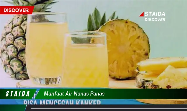 Temukan Manfaat Air Nanas Panas yang Jarang Diketahui