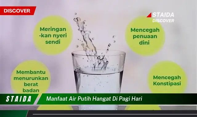 Temukan 7 Manfaat Air Putih Hangat di Pagi Hari yang Jarang Diketahui