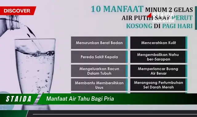 Temukan 7 Khasiat Dahsyat Air Tahu Bagi Pria