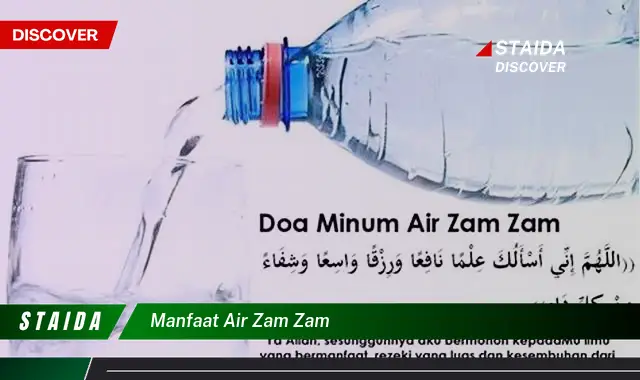 Manfaat Air Zam-Zam yang Tak Terungkap