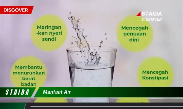 Temukan 7 Manfaat Air yang Perlu Anda Ketahui