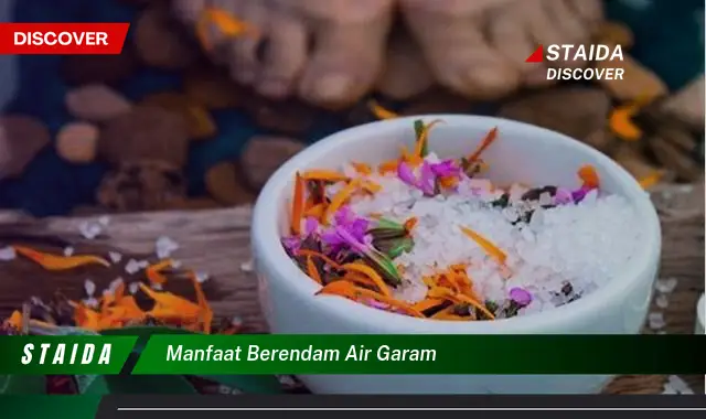 Temukan Manfaat Berendam Air Garam yang Jarang Diketahui untuk Kesehatan Anda