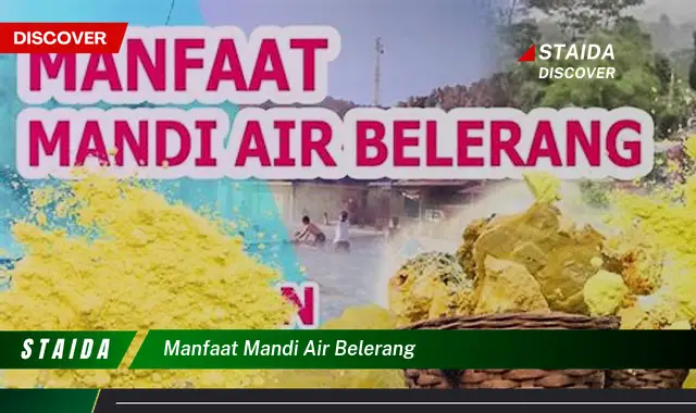 Temukan 7 Manfaat Mandi Air Belerang yang Jarang Diketahui