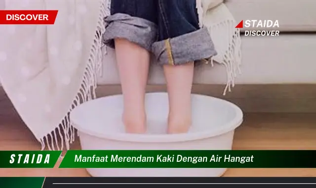 Temukan Manfaat Mengejutkan Merendam Kaki dengan Air Hangat yang Jarang Diketahui