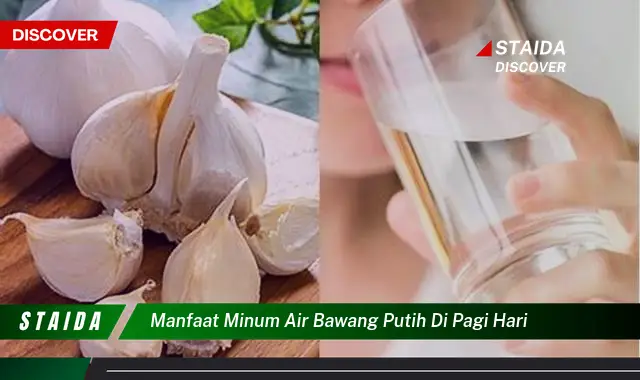 Temukan 7 Manfaat Minum Air Bawang Putih di Pagi Hari yang Akan Mengejutkan Anda