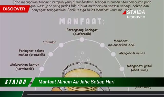 Temukan Manfaat Mengejutkan dari Minum Air Jahe Setiap Hari yang Jarang Diketahui