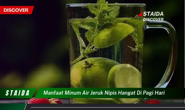 Temukan 7 Manfaat Minum Air Jeruk Nipis Hangat di Pagi Hari yang Jarang Diketahui