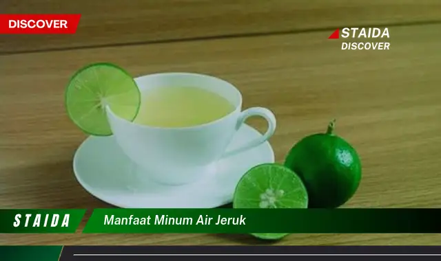 Temukan 7 Manfaat Minum Air Jeruk yang Jarang Diketahui