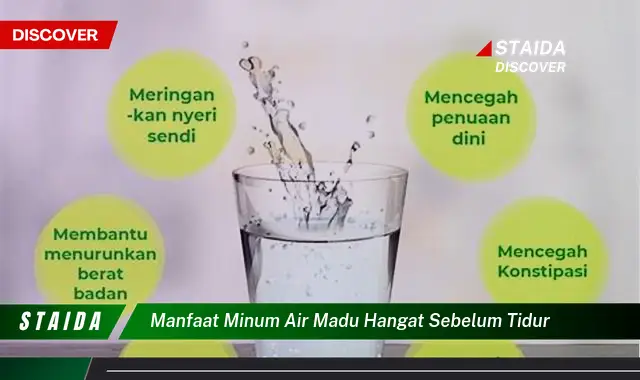 Temukan Manfaat Minum Air Madu Hangat Sebelum Tidur yang Jarang Diketahui