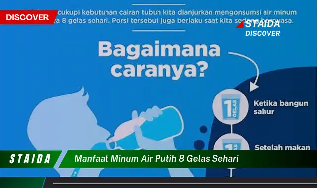 Ungkap Manfaat Minum Air Putih 8 Gelas Sehari yang Jarang Diketahui