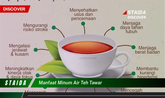 Temukan Rahasia Teh Tawar yang Jarang Diketahui: 7 Manfaat yang Menakjubkan