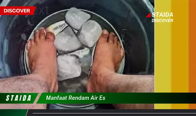 Temukan Manfaat Rendam Air Es yang Menakjubkan