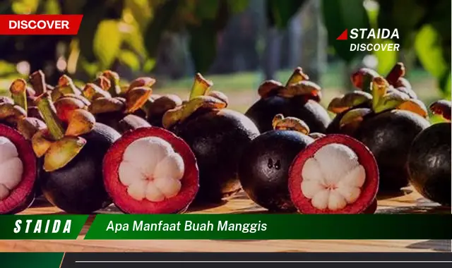 Temukan 7 Manfaat Buah Manggis yang Tak Banyak Diketahui