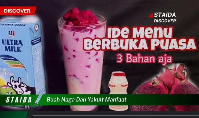 Ketahui 10 Manfaat Buah Naga dan Yakult untuk Pencernaan yang Sehat