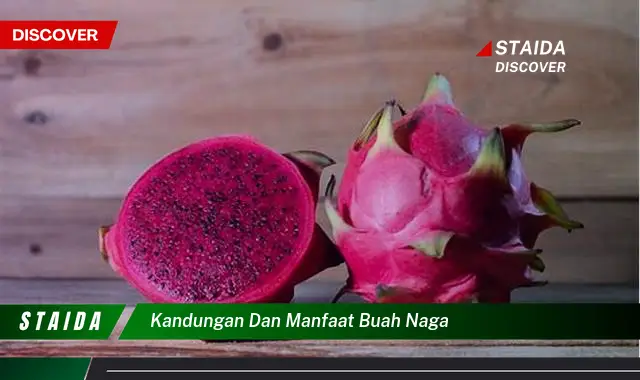 Temukan Kandungan dan Manfaat Buah Naga yang Wajib Kamu Tahu