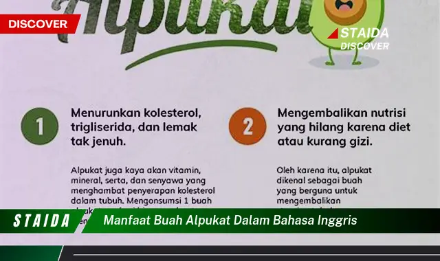 Temukan Manfaat Buah Alpukat yang Jarang Diketahui untuk Kesehatan