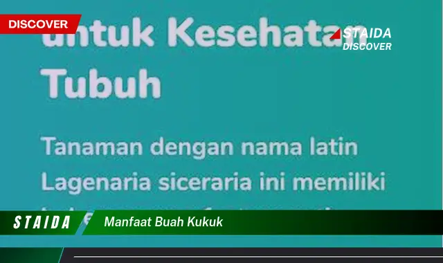 Ketahui 10 Manfaat Buah Kukuk untuk Kesehatan Tubuh Anda