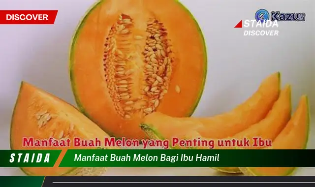 Temukan Manfaat Buah Melon bagi Ibu Hamil yang Jarang Diketahui