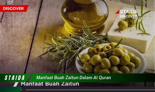 Ketahui 7 Manfaat Buah Zaitun dalam Al-Qur'an