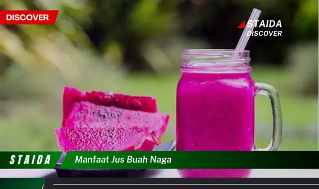 Temukan Manfaat Jus Buah Naga yang Jarang Diketahui