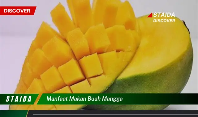 Temukan 7 Manfaat Buah Mangga yang Jarang Diketahui