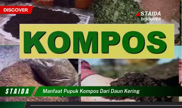 Ketahui 8 Manfaat Pupuk Kompos dari Daun Kering untuk Tanaman Anda