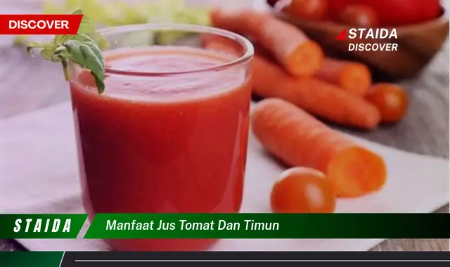 Temukan Manfaat Jus Tomat dan Timun yang Jarang Diketahui