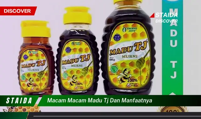 Temukan 7 Khasiat Madu TJ yang Jarang Diketahui