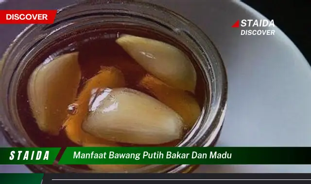 Temukan 7 Manfaat Bawang Putih Bakar dan Madu yang Tak Banyak Diketahui