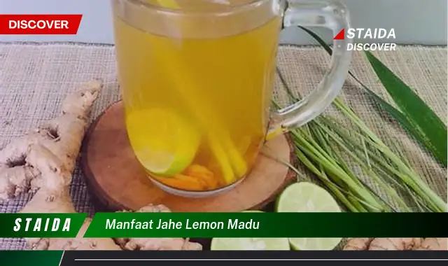 Temukan 7 Khasiat Jahe Lemon Madu yang Jarang Diketahui