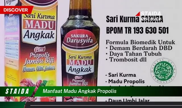 Temukan Manfaat Madu Angkak Propolis yang Jarang Diketahui