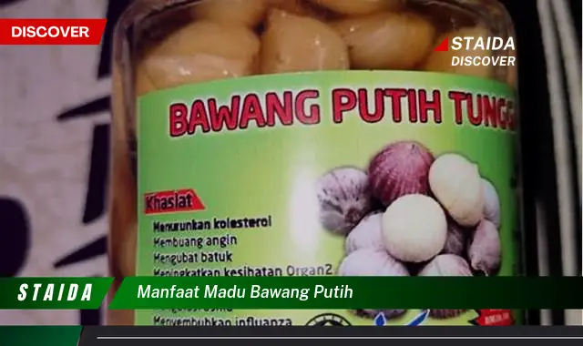 Temukan Manfaat Madu Bawang Putih yang Jarang Diketahui