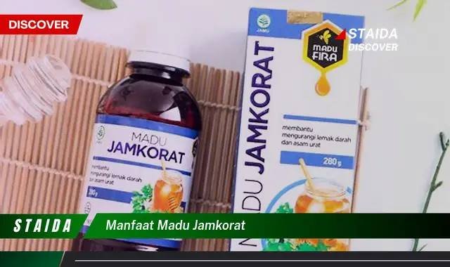 Temukan 7 Manfaat Madu Jamkorat yang Jarang Diketahui