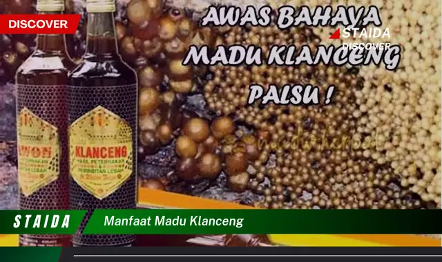 Temukan 7 Manfaat Madu Klanceng yang Jarang Diketahui, untuk Kesehatan Anda!