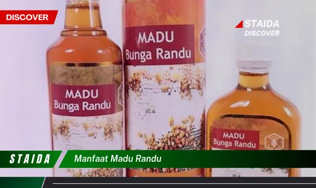 manfaat madu randu