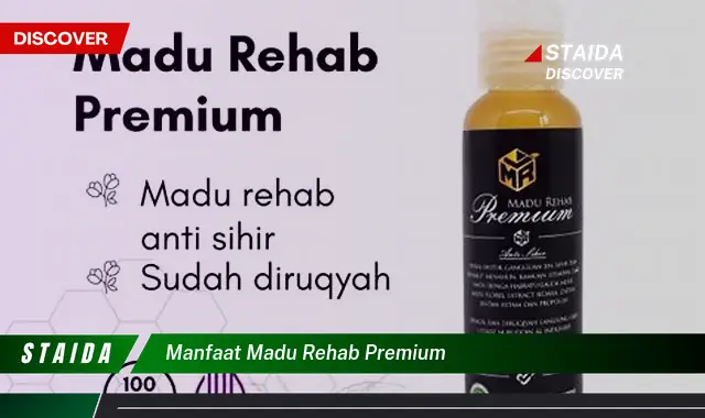 7 Manfaat Madu Rehab Premium yang Jarang Diketahui