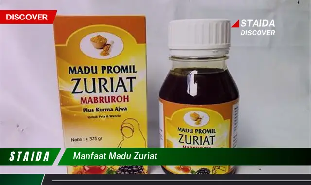 Temukan Rahasia Madu Zuriat: Manfaat Luar Biasa yang Jarang Diketahui