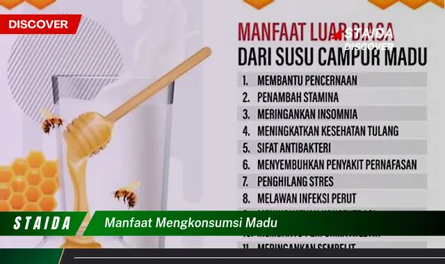 Manfaat Luar Biasa Madu yang Perlu Anda Ketahui