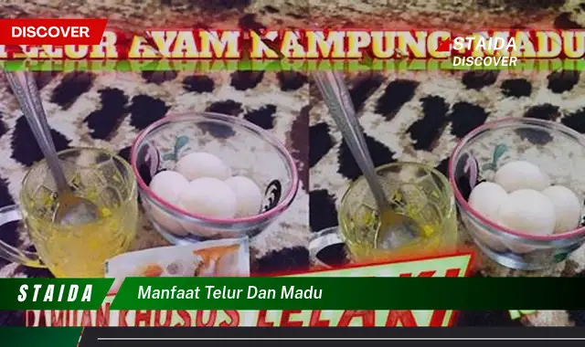 Temukan 7 Manfaat Telur dan Madu yang Jarang Diketahui, Bikin Kamu Tercengang!