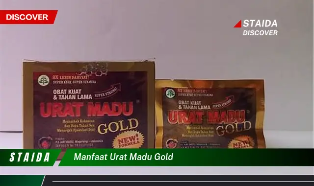 Temukan Manfaat Urat Madu Gold yang Jarang Diketahui