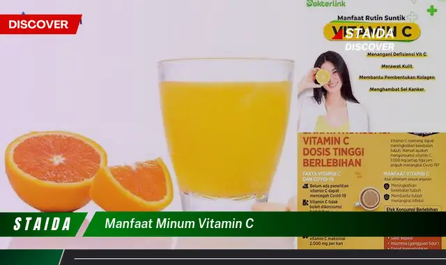 Temukan 7 Manfaat Minum Vitamin C yang Jarang Diketahui