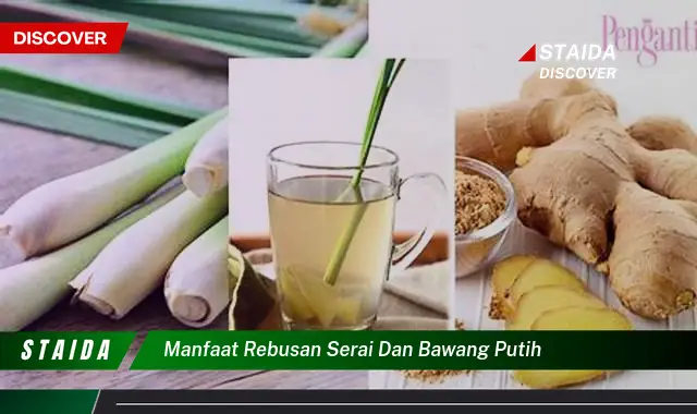 Temukan 7 Manfaat Rebusan Serai dan Bawang Putih yang Jarang Diketahui