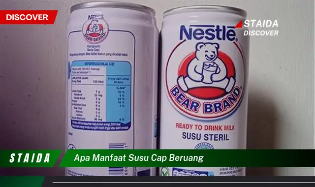 Temukan Manfaat Susu Cap Beruang yang Jarang Diketahui