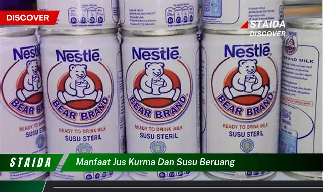 Temukan 7 Manfaat Jus Kurma dan Susu Beruang yang Jarang Diketahui