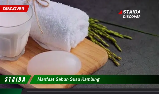 Temukan 7 Manfaat Sabun Susu Kambing yang Jarang Diketahui!