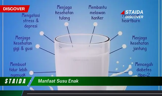 Temukan Manfaat Susu Enak yang Jarang Diketahui